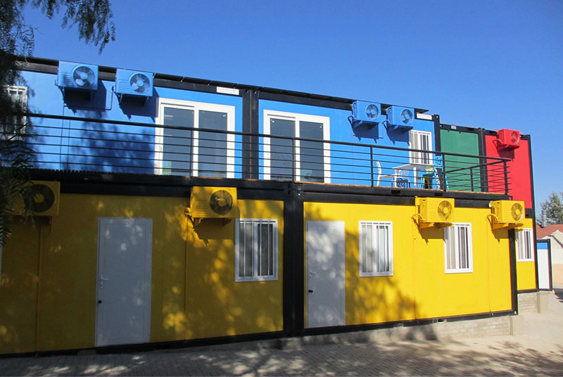 colorful containers